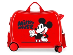 Maleta de Cabina DISNEY Mickey Mouse Fashion (Abs - Rojo - 50 x 39 x 20 cm)