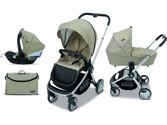 Carrito de Bebé Trio ASALVO Genius Beige