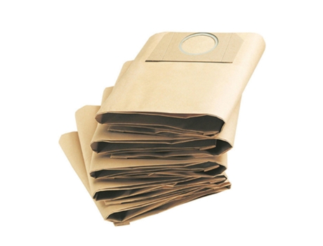 bolsas para polvo para Karcher WD3 A2201 WD3200.WD3300. Recambios de la bolsa de papel del filtro del aspirador WD3500 6.959-130