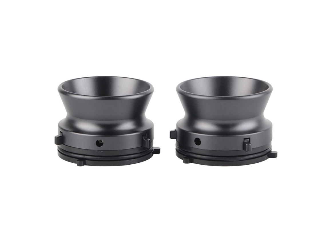1 Par De Adaptadores De Buje Nab De Aluminio Pulido De 10 Pulgadas Para Studer Revox Akai Teac Gray