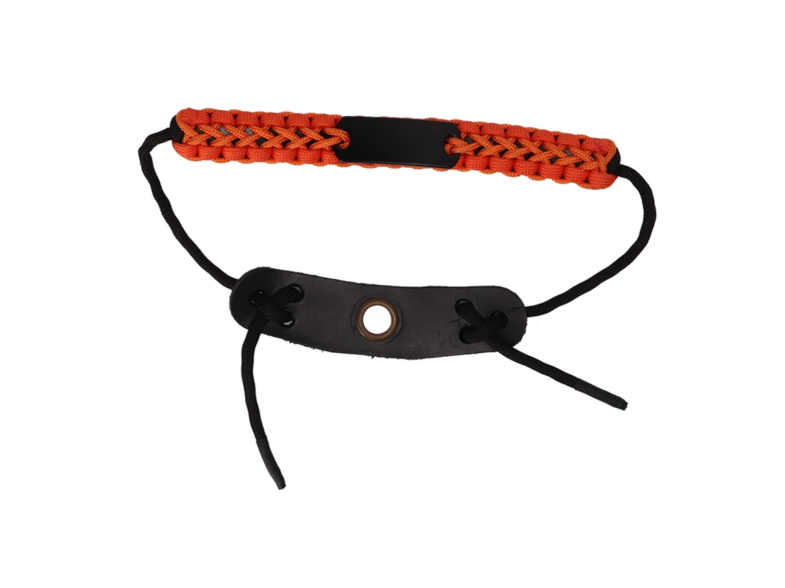 Omni-correa De Muñeca Para Arco De Tiro Con Flechas Ajustable De Nylon Para Caza Y Disparo Naranja