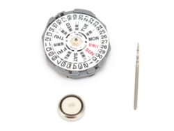 Accesorio De Repuesto Para Movimiento De Reloj Profesional De Tres Agujas Con Batería Sr621sw Incluida.