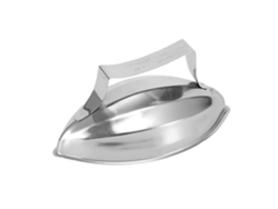 Molde de acero inoxidable para dar forma al arroz y los huevos de sushi, ideal para presentaciones de comida creativas.