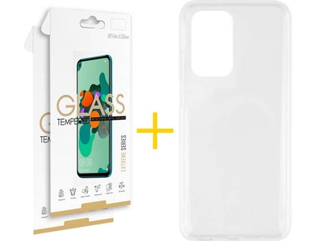 Kit Funda + 2 Protectores de Pantalla Xiaomi Redmi Note 10 4G / 10S SKYHE Liso 18 Transparente