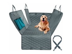 Manta Para Coche De Mascotas Oxford Cloth Impermeable Para Perros Gris 153x143cm