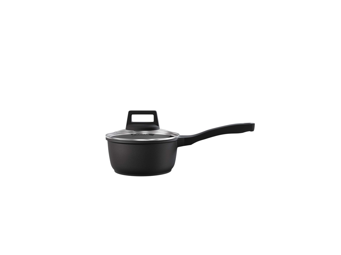 Cacerola Antiadherente con Asa JOMAFE Biocook Plus (Con Tapa de Vidrio - 16 cm)
