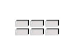 Paquete de 6 filtros HEPA para aspiradoras Ecovacs Deebot N79 y N79s.