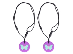 Jinwei-colgante Masticable Sensorial Para Bebés Y Niños, Collar De Masticación Para Dientes
