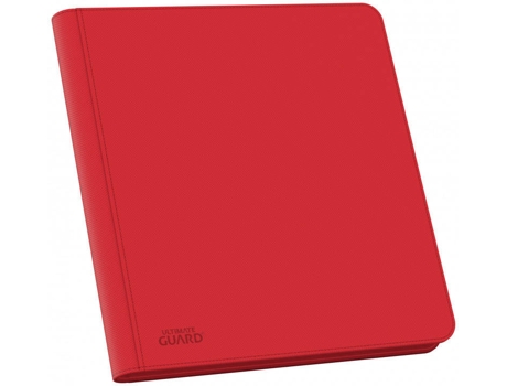 Portafolio de Cartas ULTIMATE GUARD Ultimate Guard Zipfolio 480 Rojo (Edad Mínima: 6 Años - 33 x 35 x 4 cm)