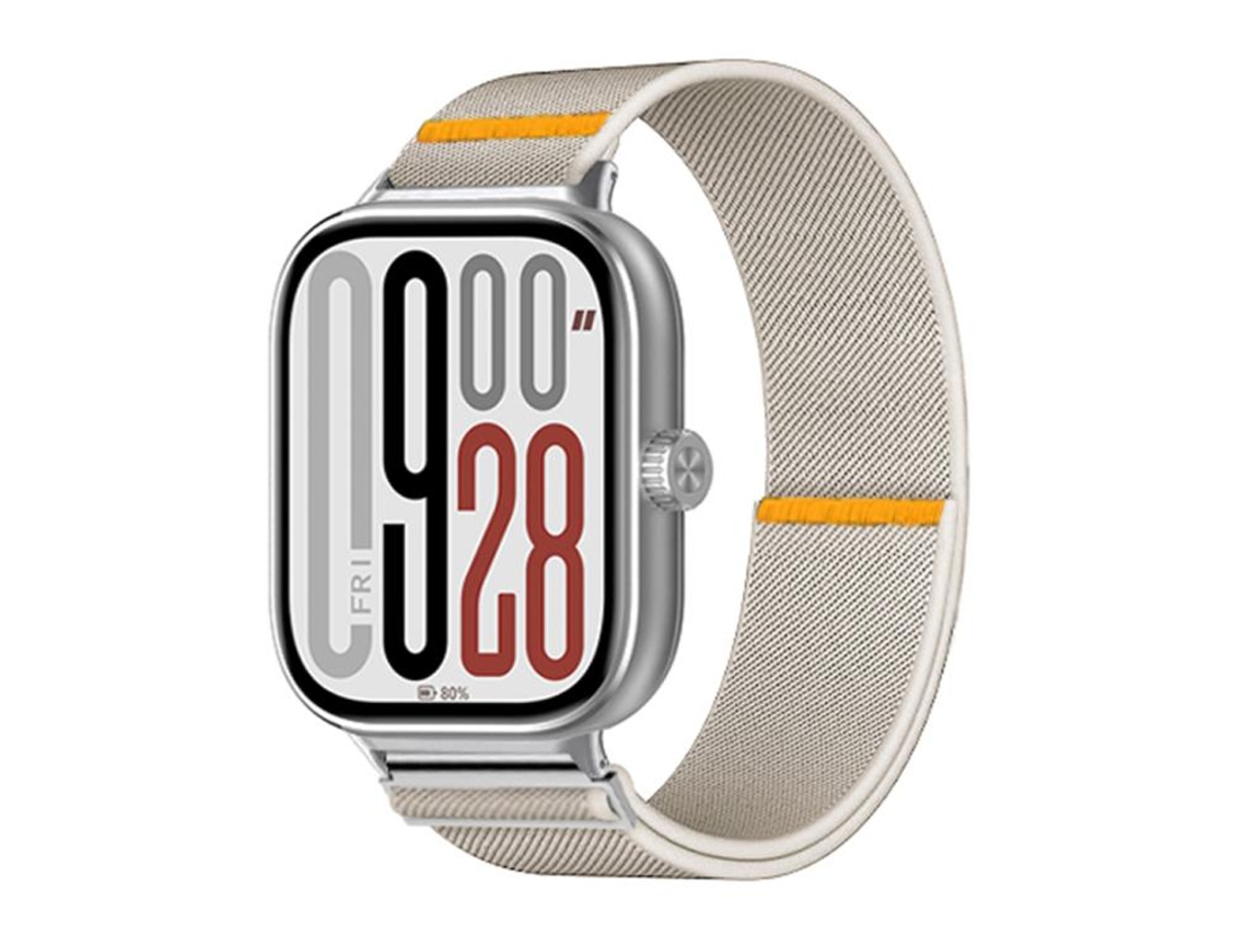 Bracelete Para Redmi Watch 6 / 5 / Xiaomi Band 9 Pro / 8 Pro - Nylon Elástico - Laço Único Ajustável Starlight