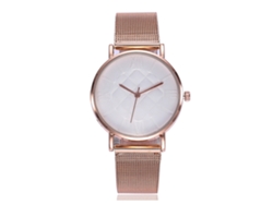 Reloj De Pulsera De Cuarzo Para Mujer Vansvar Con Correa De Piel Sintética, Diamantes De Imitación Y Esfera Con Efecto De Arena (azul).