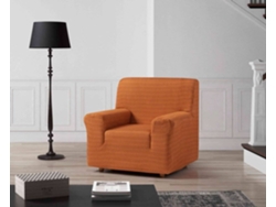 Funda Sofa ESTORALIS Vega Naranja (1 Plaza - Poliester y Algodón - 80-110 x 80-110 cm)