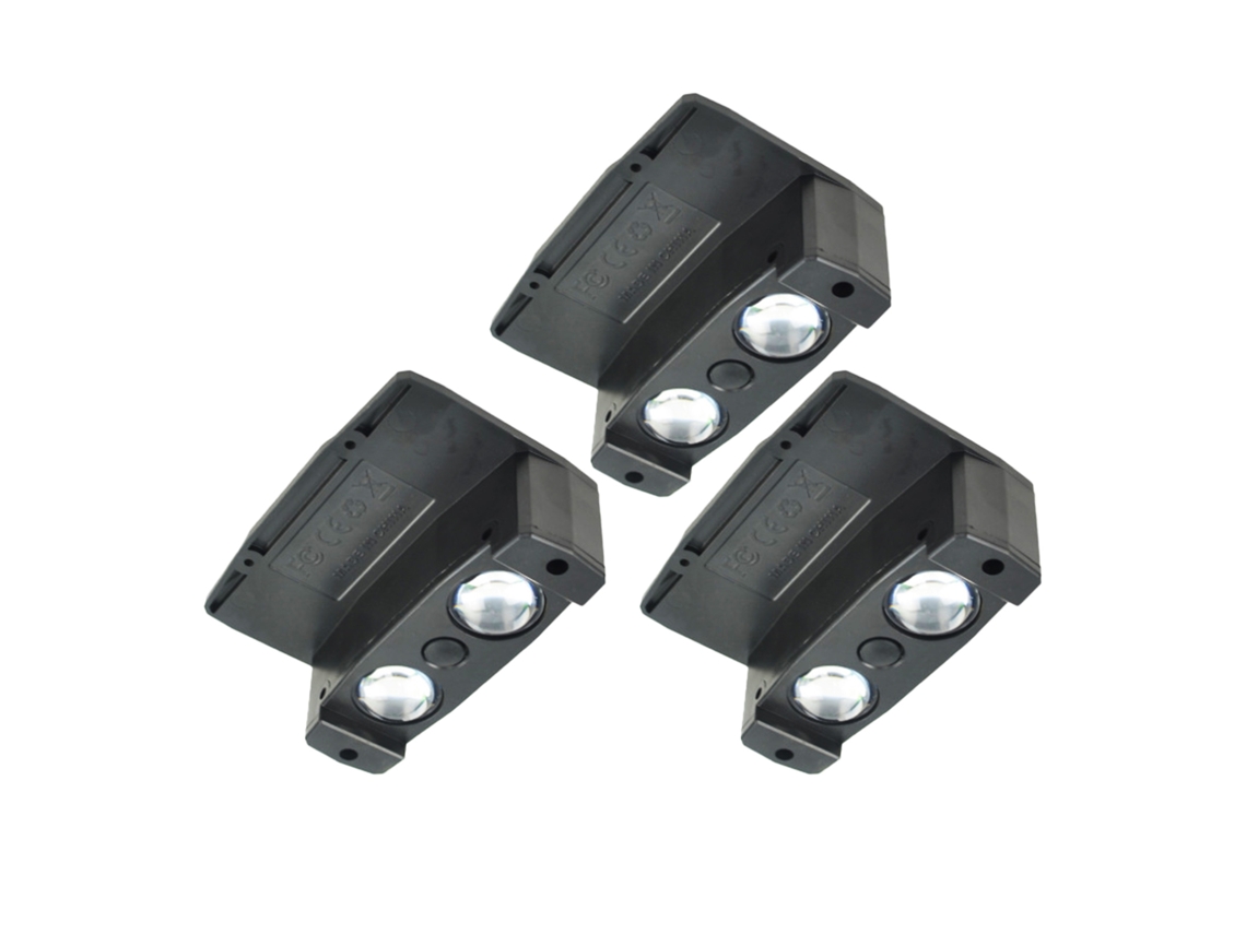 Bj-luz Solar De Lavado De Parede De Alto Brilho Com Lente Convexa Para Sconce Exterior Jardim Pátio