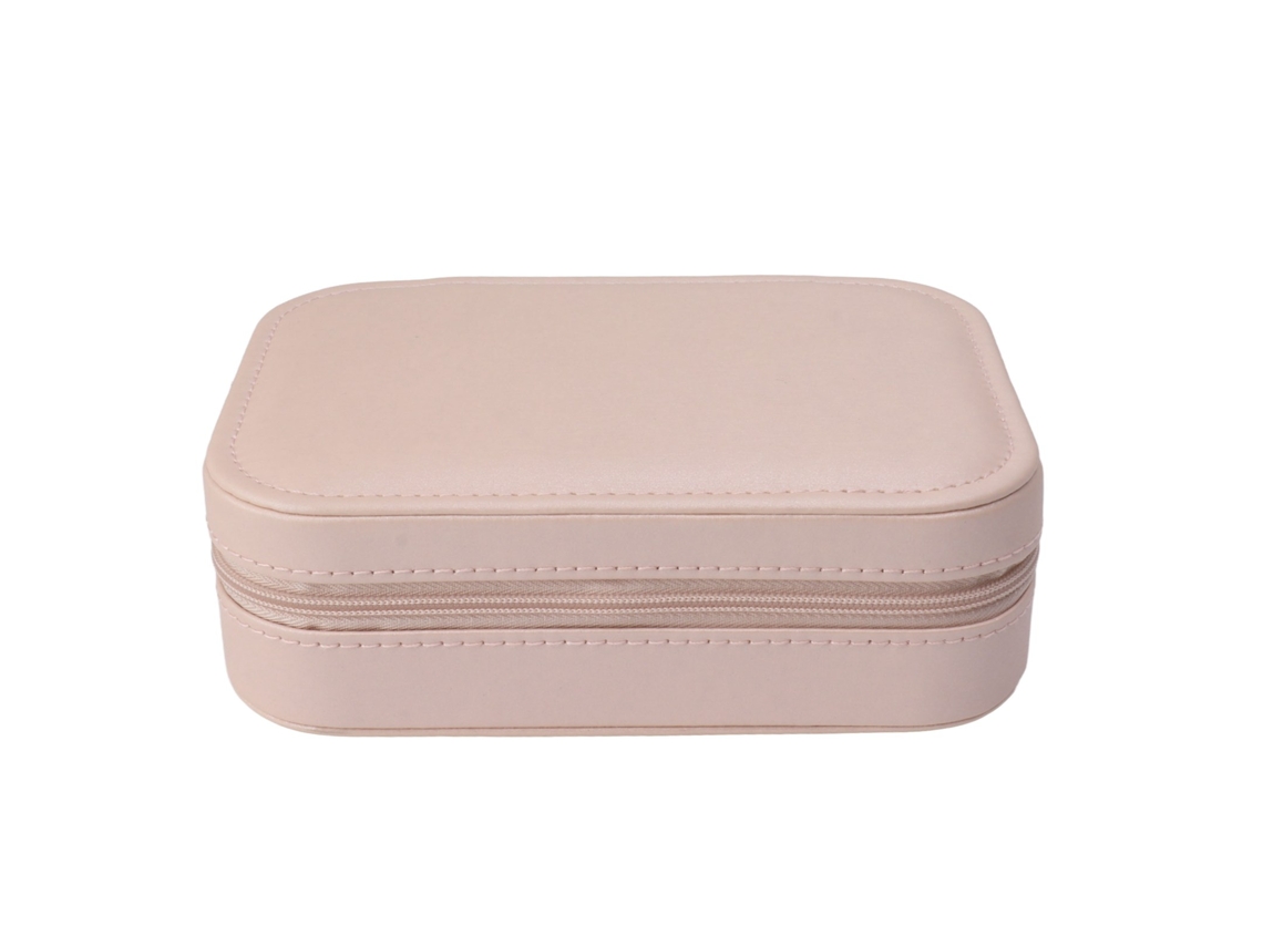 Estuche Pequeño Multifuncional De Cuero Para Guardar Joyas, Pendientes, Anillos Y Accesorios.