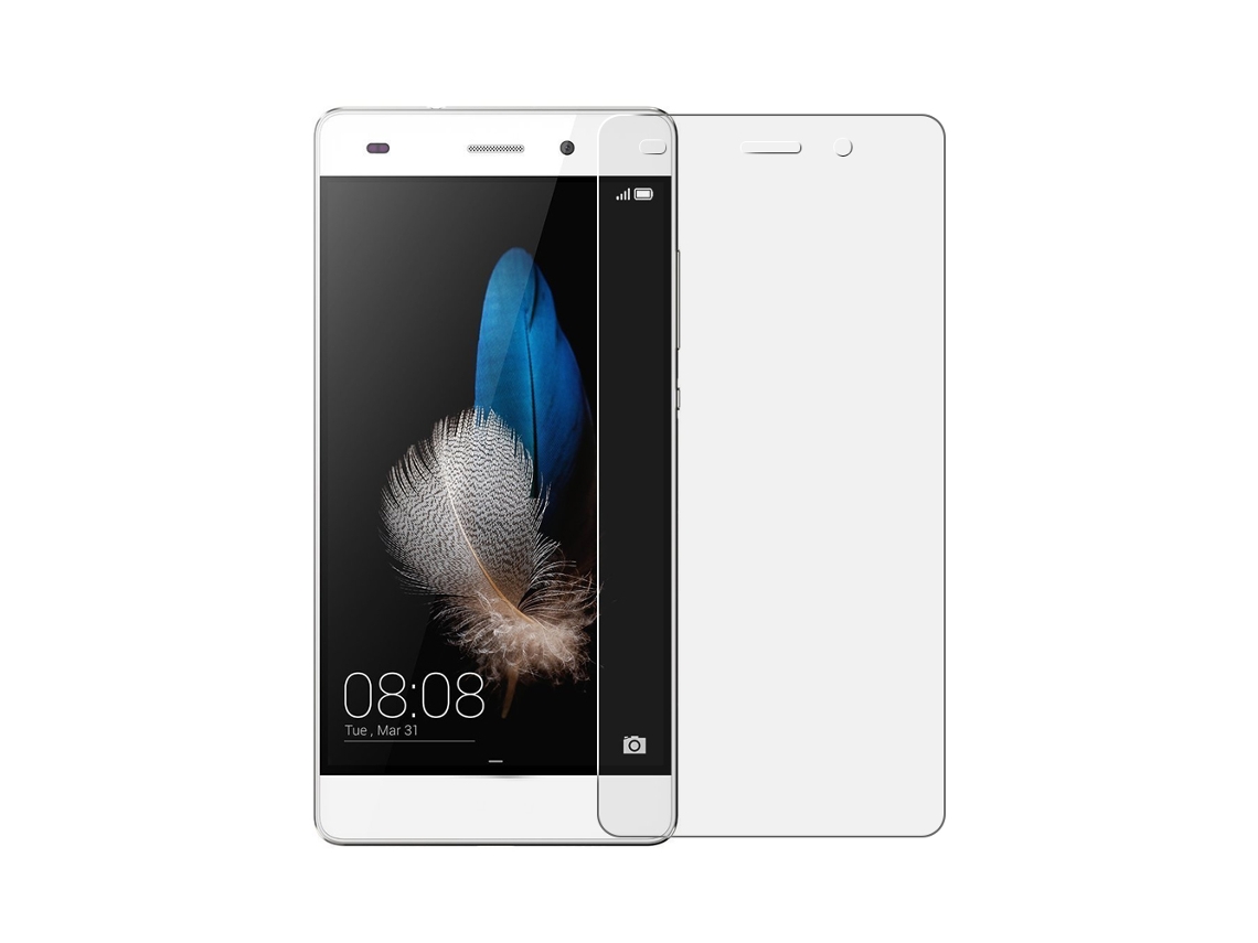 Protector De Pantalla De Vidrio Templado Con Diseño De Bordes Curvados Para Huawei P8 Lite