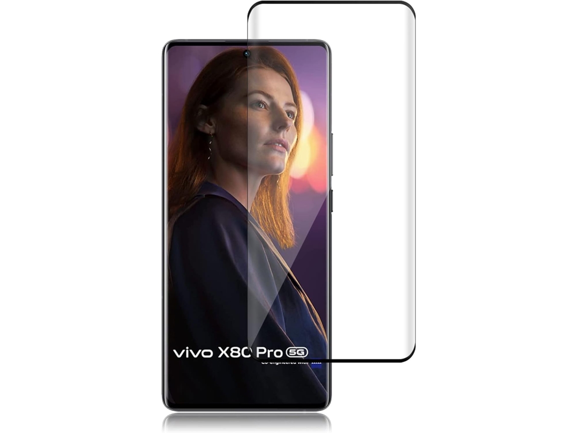 Protector de Pantalla Dureza Antiriscos Alta Definição Fácil para Vivo X80 Pro 5G HONGWE. Vidrio Templado