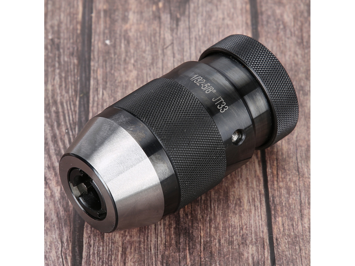 Mandril De Taladro Autoapretable Para Tornos Cnc De Acero Carbono 1/32-5/8'' (resistente)