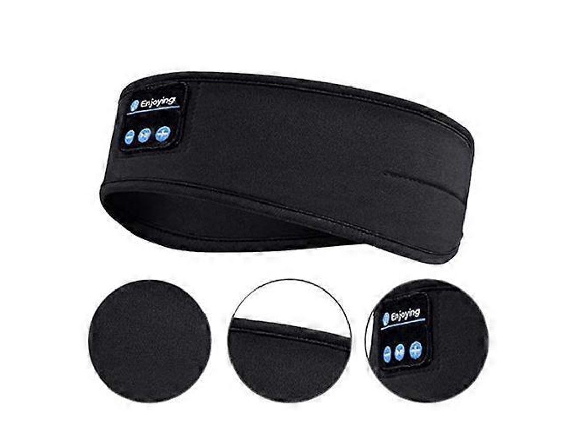 Auriculares Inalámbricos Bluetooth Para Dormir, Diadema Con Música Bohemia Y Micrófono Hd, Altavoces Delgados Para Quienes Duermen De Lado.