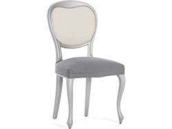Funda de Silla EYSA Premium Bronx Pack de 2 Fundas Tejido Multielástico (50 x 50 x 5 cm - Poliéster - Gris)