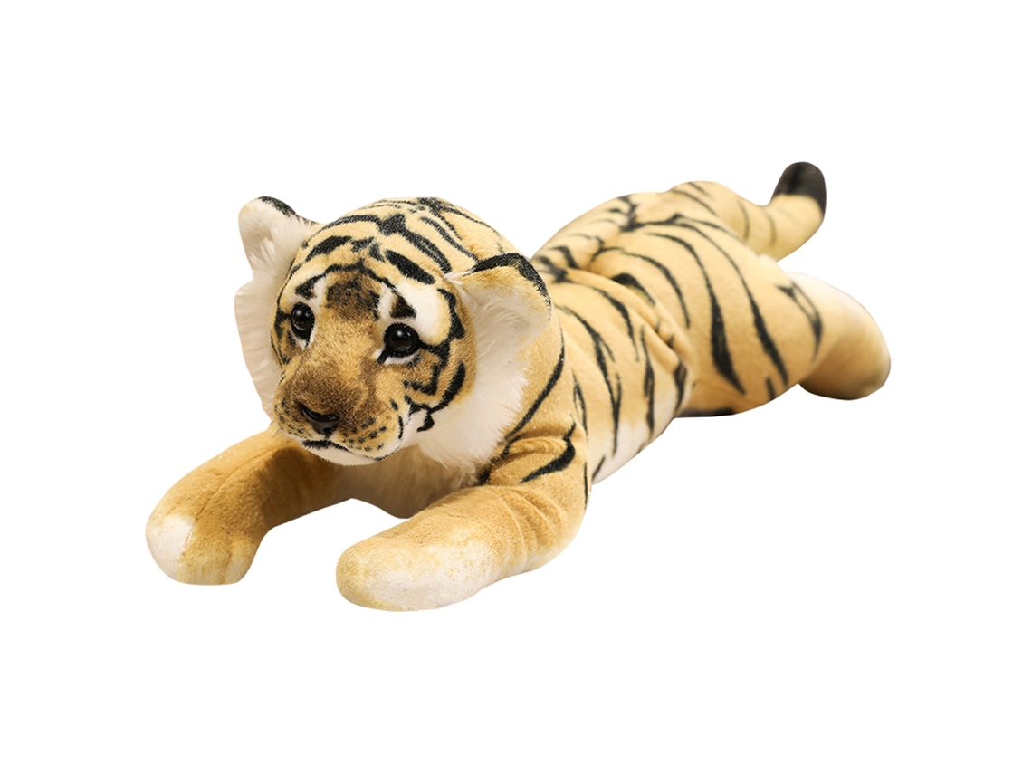 Dan26-juguete De Peluche De Tigre Y Leopardo Cartoons, Muñeco Fluffy De Regalo Para Niños Y Adultos
