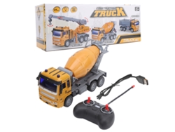 Juguete De Camión Mezclador De Construcción A Control Remoto 2.4g 6ch Escala 1:24