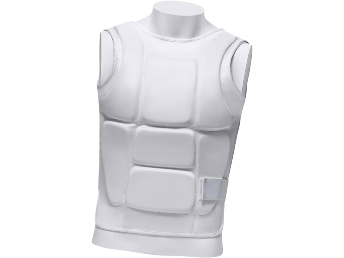 Protector de pecho transpirable para kárate, textura de nailon, apto para la absorción de impactos, forro para artes marciales. SFUSHOS