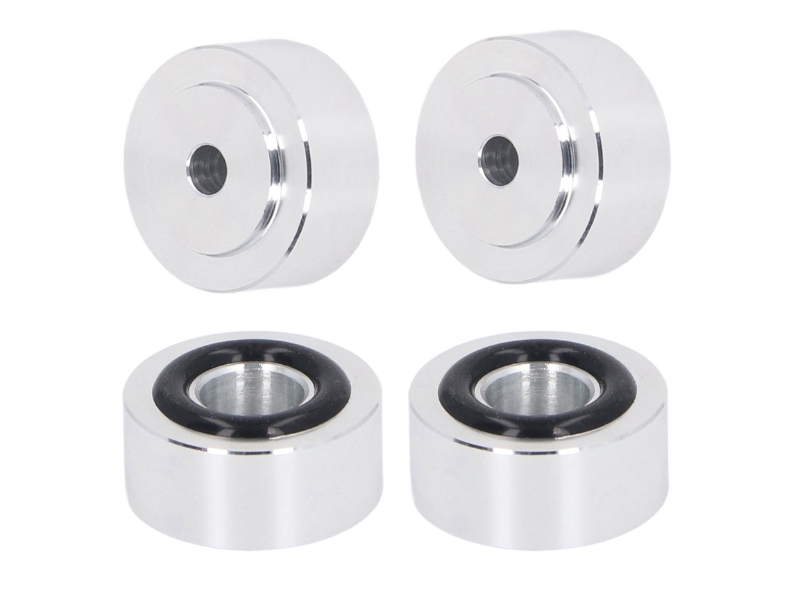 4 Almohadillas Amortiguadoras Para Altavoces, Plataforma De Aislamiento Giratoria, Reproductor De Cd, Aleación De Aluminio.