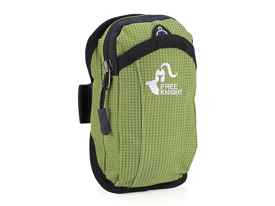 Brazalete Para Móvil (impermeable, Deportes Al Aire Libre) Marca Autorizada Free Knight Bolsa De Brazo Especial Verde De 5.5-6 Pulgadas