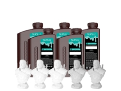 Resina fotopolimérica, curado rápido, lavable con agua, 2 g/m² 3 % peso OEM