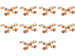80 Tomas De Fono Chapadas En Oro Para Chasis De Amplificador Hifi Profesional Seat Lotus Woman