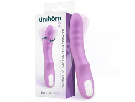 Vibrador Y Rotador Doble Motor 360º Usb Silicona ÜNIHÖRN