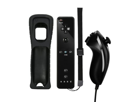 Joystick Wii Ay-ay-wii-2024-1 (Inalámbrico - Negro)