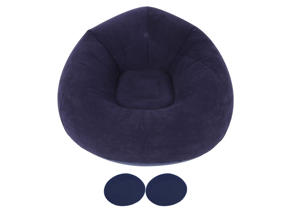 Sofá Individual Esférico Inflable Ultrasuave Para Dormitorio, Viajes Al Aire Libre, Camping Y Picnic