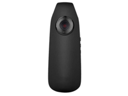Cámara inalámbrica mini DVR 1080p con visión nocturna y grabación en bucle de vídeo de alta resolución, color negro USHION