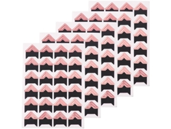 15 Hojas, 360 Piezas De Esquinas Autoadhesivas Para Fotos Para Álbumes De Diario Diy, Color Oro Rosa.