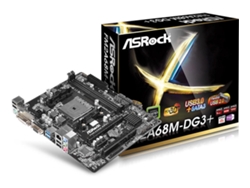 Placa Base ASROCK FM2A68M-DG3+ (Socket FM2+ - AMD A68H - Micro-ATX)