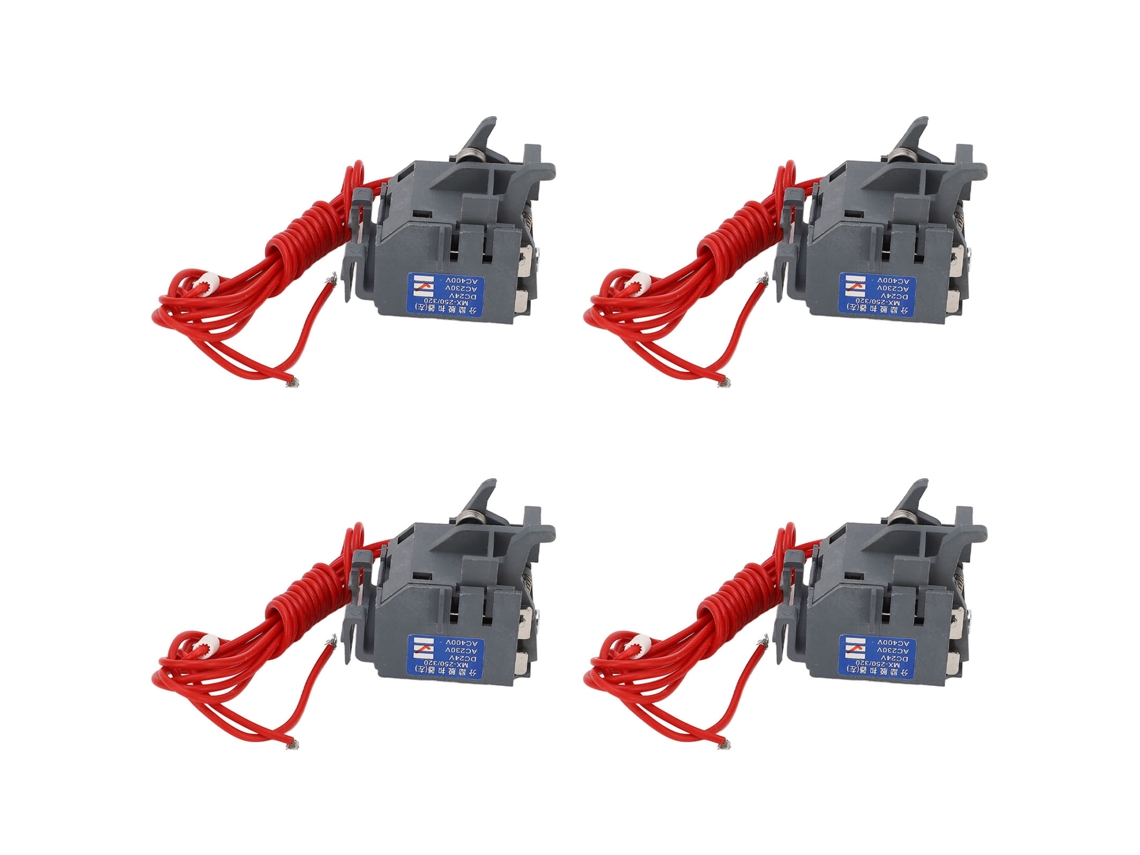 4 Piezas De Disparador De Derivación Mx 250/320 Para Disyuntor Con Control Remoto Ac230v, Accesorio De Montaje Izquierdo