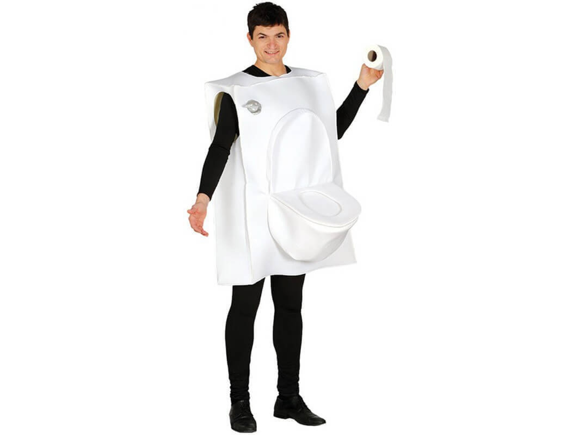 Disfraz de Hombre DISFRAZZES Inodoro (Talla: L)