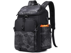 Mochila Multifuncional Para Cámara Dslr Con Espacio De Almacenamiento Específico