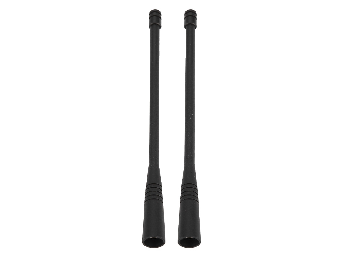 2 Antenas Portátiles Uhf De 400-470 Mhz Para Walkie-talkies Yaesu/vertex