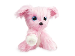 Bj-brinquedo De Pelúcia De Banho E Toalha Com Mascote Surpresa Cachorro Rosa Para Crianças Meninos E Meninas Adotar E Brincar De Fazer Banho