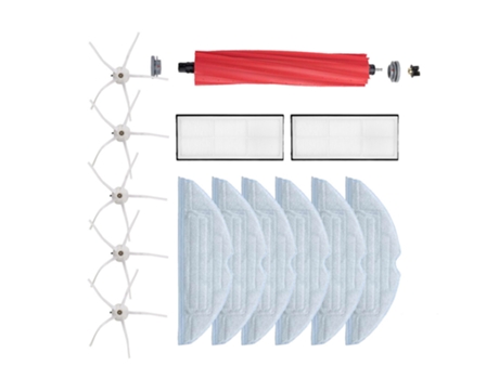 Paños de microfibra para fregar, cepillo principal, filtro Hepa para piezas Xiaomi Roborock T7 T7S T7Plus T7Splus S7 y S7Max S70 S75