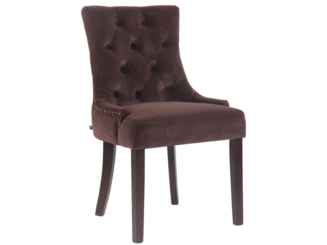 Silla De Comedor Aberdeen En Terciopelo marrom/antigo CLP