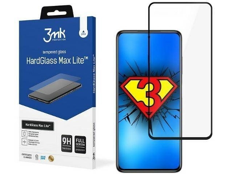 Película Cristal Templado Xiaomi Poco X3 Nfc 3MK Full Cover Negro