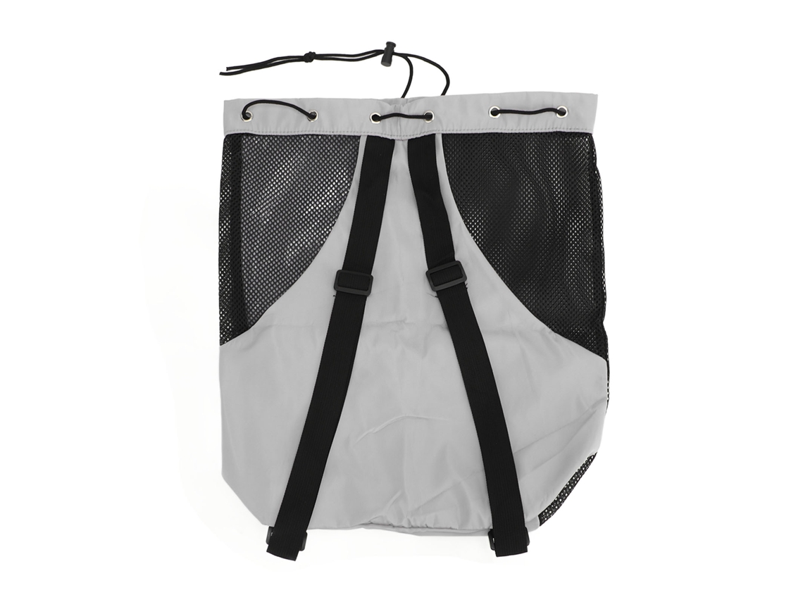 Mochila De Playa Ligera, Transpirable Y Ajustable, De Malla, Con Bolsillos Para Ropa Seca Y Mojada, Ideal Para El Gimnasio Y La Natación, Color Gris.