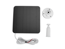 Panel Solar De 12 W Para Timbre Electrónico, Clasificación Ip66, Ajustable 360°, Compatible Con Ring Nest.