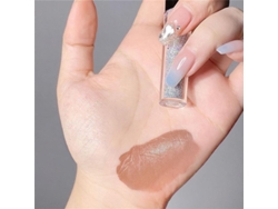 Brocha De Sombra De Ojos Líquida De Doble Punta Con Textura Suave Para Una Fácil Aplicación, Perfecta Para Fiestas Y Cosplay.