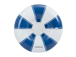 Flamingueo Flotador Hinchable Con Rejilla Pvc Donut Azul