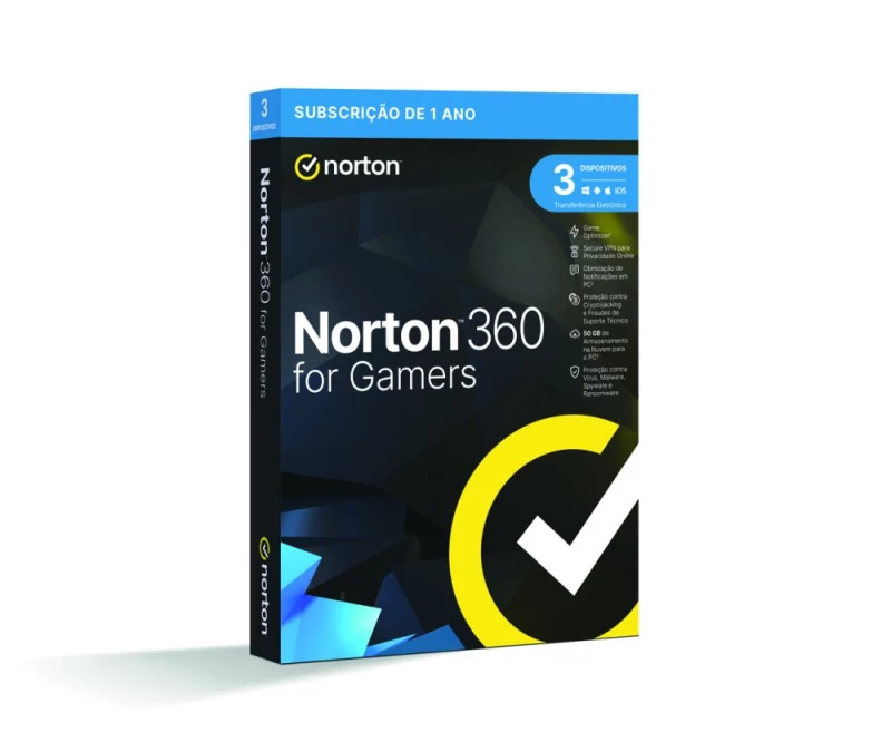 Norton 360 For Gamers 50Gb Po 1 Usuario 3 Dispositivos N/A