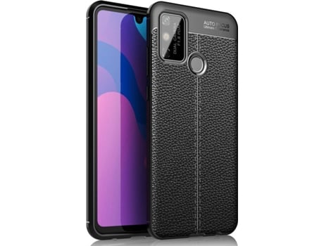 Carcasa Honor 9A Rugged Leather (Negro)